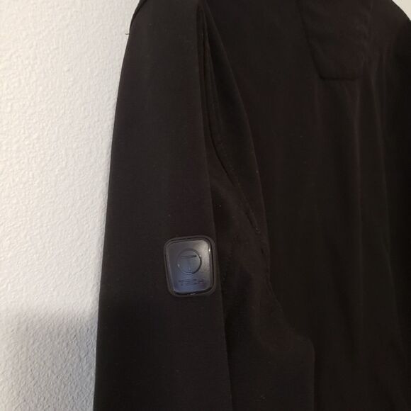 Tumi T-Tech Jacket Water Resistant Packable Softshell Windbreaker Black Sz XL - Picture 8 of 10